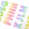 12 Pack: Rainbow Glitter Alphabet Stickers by Recollections™